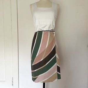 Prada wrap skirt